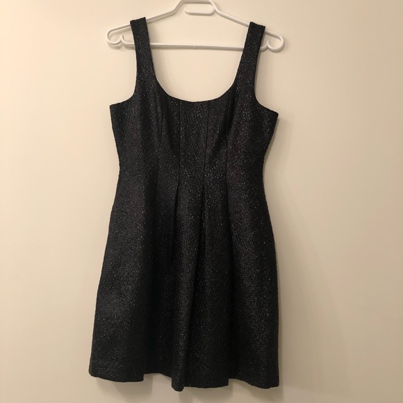 BCBG | Black Textured Mini Dress - Picture 1 of 5